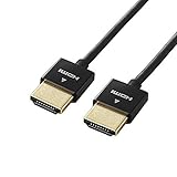 ELECOM HDMI cable Ethernet-enabled super slim 1.5 m black DH-HD14SS15BK [並行輸入品]