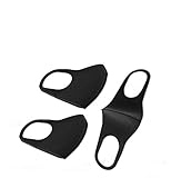 ZARER 高品質３D ピッタマスク ブラックマスク 口罩1枚入、 3枚入 大人と子供のモデル (ブラック)