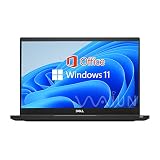 DELL ノートPC 7280 / 12.5型 / Win 11 Pro/MS Office H&B 2019 / Core i5-6300U / WEBカメラ/Bluetooth/HDMI/wajunのWIFI/Type-C / 16GB / 512GB SSD (整備済み品)