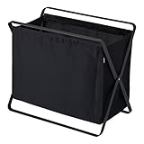 手荷物収納ボックス タワー(ブラック)