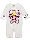 (マイファーストヒステリック) MY FIRST HYSTERIC エンジェルコット Teddy mini 長袖ロンパース ホワイト