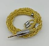 【BIGMANGO-HOTARU】2pin3.5mm金メッキケーブル リケーブル 4芯3.5mmイヤホンアップグレードケーブル 2pin交換ケーブル (2pin3.5mm)