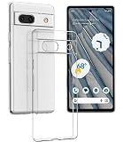 ZLFENJOY Google Pixel7A ケース pixel 7a カバークリア 耐衝撃 軽·薄型 ピクセル 7a ケース スマホケース落下防止/黄変防止/Qi無線ワイヤレス充電対応/TPUバンパー 透明 (pixel 7a カバー 専用)