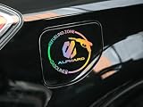 アルファード ALPHARD タンクカバー ステッカー フューエルリッド 車 給油口 デカール 耐熱ファッションフューエルキャップカバー ドレスアップ 製給油口 ガソリンタンクキャップ おしゃれ カスタム アクセサリー 1枚 (アルファード ALPHARD)