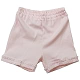 《初夏盛夏対応》(日本製) Pample Mousse(パンプルムース) 天竺ショート丈裾レース付きパンツ 80cm /PK NO.DP-72302