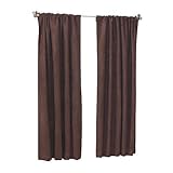 Sweet Dreams Suede Window Panel Brown (63 inches) by Sweet Dreams [並行輸入品]