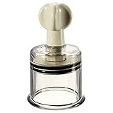 SZJY 1PCS 1.96"乳首/クリトリスクリトリスツイスト吸盤ポンプの強化拡大のバキュームて活発に