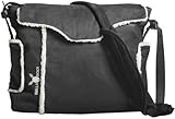 Wallaboo Essential Diaper Bag Durable Faux Suede, Baby Black by Wallaboo [並行輸入品]