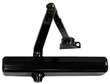 LCN 1460 Medium Duty Door Closer Dark Bronze Powder Coat Finished Cast Iron Non-Handed Regular Arm w