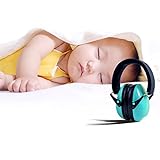 NHsunray 防音用イヤーマフ 防音耳マフ キッズイヤーマフ サイズ調節機能あり 騒音対策 耳あて聴覚プロテクター 適合品 プロフェッショナル 折り畳み式のヘッドバンド耳擁護者 25dB プロテク