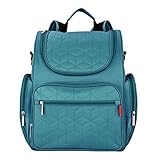 【ノーブランド品】 ベビーおむつ　ボトル　収納　ミイラバッグ　リュックサック　防水　バッグ　マザーズバッグ　全5色 - 緑, ワンサイズ