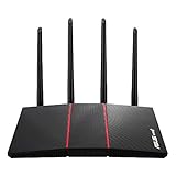 ASUSTek WiFi 無線 ルーター WiFi6 1201+574Mbps デュアルバンド RT-AX55/B (A)【 メッシュ機能付