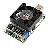 F Fityle 定電流放電テスター 電子負荷抵抗器　バッテリー USB放電テスター