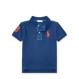 ポロ ラルフローレン ビッグポニー・半袖ポロシャツ[ネイビー](男の子12～24か月用)24Mサイズ [並行輸入品]