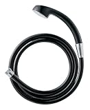 三栄水栓 シャワーヘッドとホースのセット シャワーセット ブラック PS30-CTA-DD