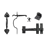 Iron Valley – ゲートキット – ドロップバー、Spearサムラッチ、ゲート停止 – Solid Cast Iron