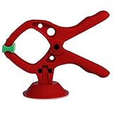 ウルフクラフト クランプ 吸盤付き サクションカップ L レッド WF-005RD