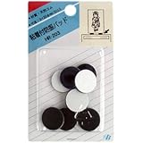 東京防音 天然ゴム 粘着付 防振パット HR-203 黒 Ф20×厚3mm 10個入
