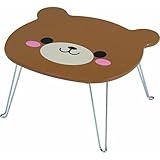 アニマルミニテーブル(サイドテーブル) 【くま柄】 幅34cm×奥行30cm×高さ19.5cm