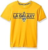 MLSロサンゼルスGalaxy Boys – Climalite半袖Dassler Tactical Alt、ゴールド色、XL (18 )