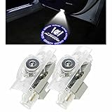 Minile カローラ汎用ドアランプ カーテシランプ ドアウェルカムライト カーテシライト LEDロゴ投影 20系30系50系130系 マークX ハリアー シエンタ アリオン ヴォクシー カーテシ 4個セット工具付 for C-HR RAV4 Gold 4