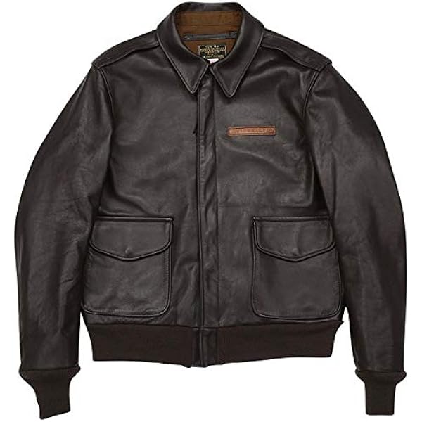 アメリカ製 Schott A-2レザーフライトジャケット ＃AVIREX AVIREX USA製 A-2 メンズ レザー革ジャン フライトジャケット メンズ