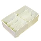 東洋ケース 引出し仕切りケース 21×34cm 4個組 E アイボリー(8マス)