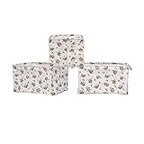 GreenForest Red Rose Storage Basket, Set of 3 by Green Forest