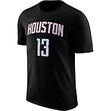 James Harden NBAロケッツ# 13 Youth Player Tシャツブラック ブラック