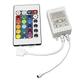 RGBコントローラ – TOOGOO ( R ) LED RGBコントローラコントロールIR FB 24キーホワイト12 V