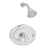 American Standard T385.521.295 Reliant 3 Shower Only Trim Kit with Easy Clean Showerhead, Shower Arm