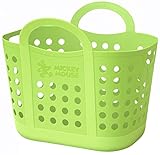 錦化成 ピクニック バスケット ミッキーマウス トートバスケット L グリーン