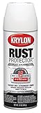 krylon 69034 Rust Protector and Preventative Enamels, Flat White [並行輸入品]