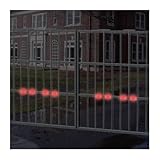 Gama Sonic GS-61AF Emergency Light, Solar Flat Install Sol-Gate - Red LED [並行輸入品]