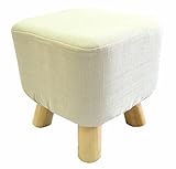 さいころスツール ロータイプ アイボリー OSR-014