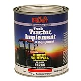 True Value会社ttb27-qt TTB Quart KubオレンジエナメルKubota