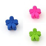 [ARTASY WORKSHOP®][並行輸入品] キュート! 19色 ヘアクリップ ヘアピン 3枚セット 16枚セット 可愛いお花ヘアクリップ　赤ちゃんヘアピン　ヘアアクセサリー 髪飾り フラワーヘ
