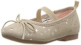 OshKosh B'Gosh ユニセックス・キッズ OshKosh B'Gosh Gwen Girl's Ballet Flat カラー: ゴールド