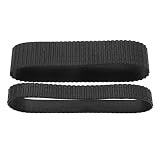2PCS レンズ ズーム グリップ リング交換、AF S 28-300mm F/3.5-5.6G ED VR、フォーカシング レンズ ラバー トリム カメラ修理アクセサリー