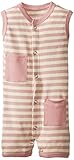 L 'ovedbaby Baby Girl有機Shortall withフロントポケット