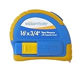 GreatNeck 21007 Essentials 16-foot by 3/4-inch Tape Measure with Carpenter Pencil [並行輸入品]
