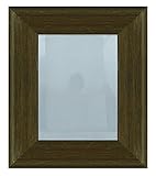 フレームHanging滑らかな仕上げ壁アートアンティーク調木製写真画像ホームデコレーション 20 x 27 Inches ブラウン FRAME80-Brown-23