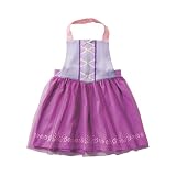 [ベルメゾン] ディズニー エプロンドレス プリンセス エプロン （キッズ） ラプンツェル サイズ：７０～８０