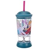 タンブラー マスコット入り アナと雪の女王 キラキラ
