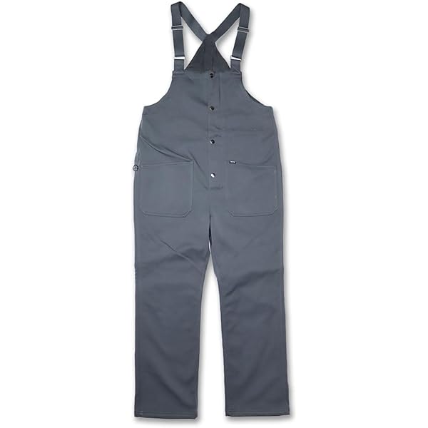 Amazon | [BLUCO] ブルコ オーバーオール 00150-GRY デッキ
