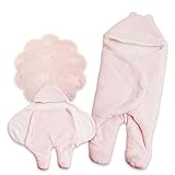 おくるみ 足付きブランケット (ピンク)