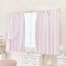 ロマンティックプリンセス マーメイドリボンカーテン/1級遮光 (100×135) マーメイドリボンフリル遮光カーテン（100×135）/ピンク