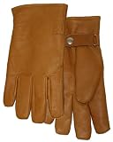 MidWest Gloves and Gear Midwest Gloves and Gear 344TH-XL-AZ-6 Premium Grain Leather Work Glove with 