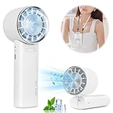 【2024年夏新版・2秒氷感冷却】ハンディファン 携帯扇風機 Fucaun 冷却プレート付き ハンディ扇風機 瞬間冷却 DCモーター 3段階