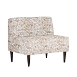 arne ソファ 一人掛け アームレス 日本製 完成品 Lunch 3×4 ピオニー ダークブラウン脚 ブラウン